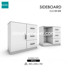 Multipurpose Cabinet  Size 80 - Garvani CLS SB 508 / White